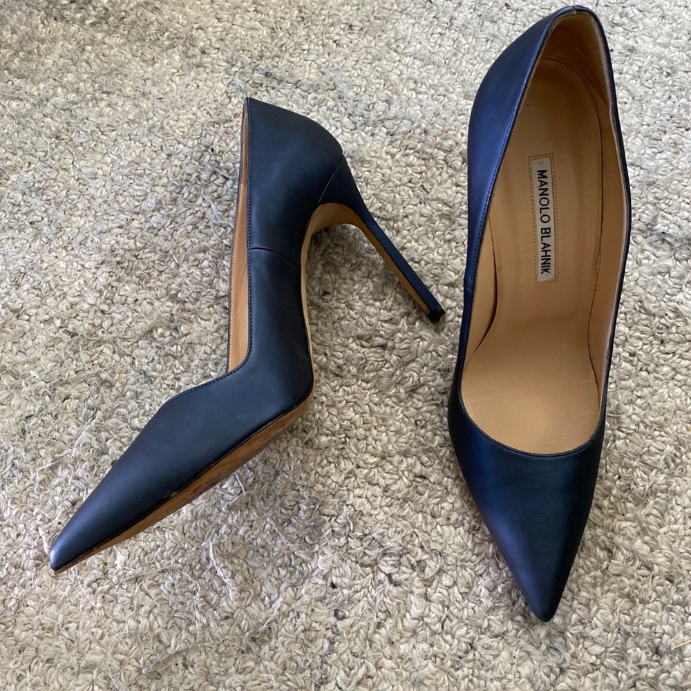 Manolo Blahnik Pump Heel Shoes 39